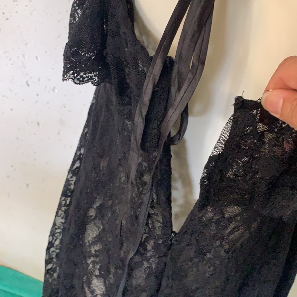 POL Black Lace Dress - Picture 3 of 7